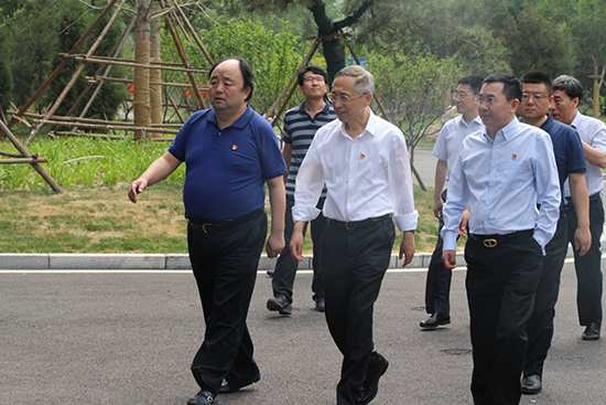 北京市副市長(zhǎng)楊斌調(diào)研綠色動(dòng)力通州項(xiàng)目