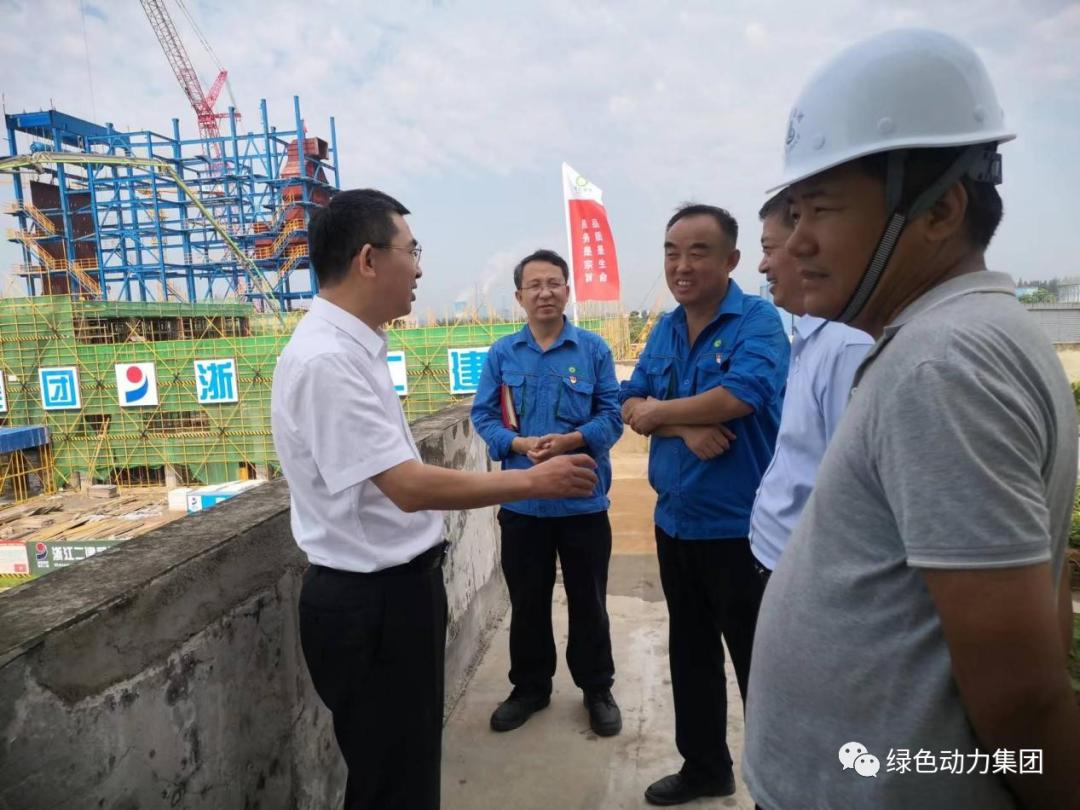 綠色動力集團(tuán)黨委書記、董事長喬德衛(wèi)到武漢公司開展基層聯(lián)系點調(diào)研
